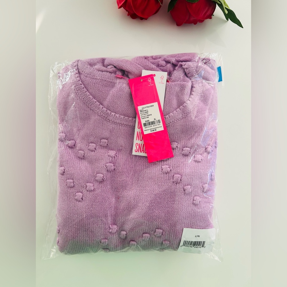 Lilly Pulitzer Kippa heart sweater - Picture 13 of 14